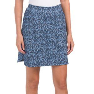 Peter Millar Palm Frond Performance Petal Hem Skort